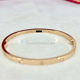 Cartier Love Bracelet SM Rose Gold Size 16