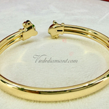 Cartier Panthere De Bracelet Yellow Gold Size 18