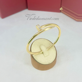 Cartier Juste Un Clou Bracelet Yellow Gold Size 16 32 Diamond