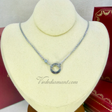 Cartier Love Necklace White Gold Diamond 42 CM