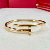 Cartier Juste Un Clou Bracelet Rose Gold Size 17