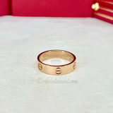 Cartier Love Ring Rose Gold Size 63