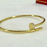 Cartier Juste Un Clou Bracelet SM Yellow Gold Size 17 20 Diamond