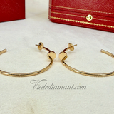 Cartier Juste Un Clou Large Earrings Rose Gold