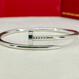 Cartier Juste Un Clou Bracelet White Gold Size 18