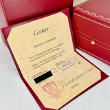 Cartier Love Cuff Bracelet White Gold Size 20