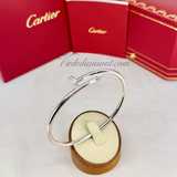 Cartier Juste Un Clou Bracelet White Gold Size 20 32 Diamond