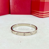 Cartier Love Bracelet White Gold Size 15
