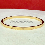 Cartier Love Bracelet Yellow Gold Size 18 SM