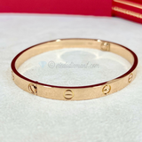 Cartier Love Bracelet Rose Gold Size 19