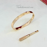Cartier Love Bracelet Rose Gold Size 17