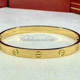 Cartier Love Bracelet Yellow Gold Size 18