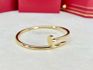 Cartier Juste Un Clou Bracelet Yellow Gold Size 18