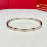Cartier Love Bracelet White Gold Size 20 SM