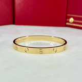 Cartier Love Bracelet Yellow Gold Size 16