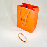Hermes H D’ancre  Bracelet Rose Gold Diamond SH