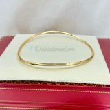 Cartier Love Torque Choker Necklace Yellow Gold