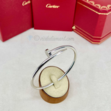 Cartier Juste Un Clou Bracelet White Gold Size 20