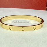 Cartier Love Bracelet Yellow Gold Size 17