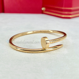 Cartier Juste Un Clou Bracelet Rose Gold Size 17