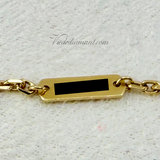 Van Cleef Arpels Magic Alhambra Necklace Carnelian Yellow Gold 35”