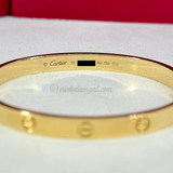 Cartier Love Bracelet Yellow Gold Size 18