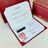 Cartier Love Bracelet White Gold Size 17