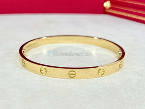 Cartier Love Bracelet Yellow Gold Size 19