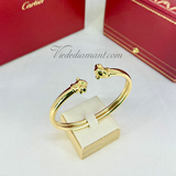 Cartier Panthere De Bracelet Yellow Gold Size 18