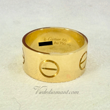 Cartier Love Ring XL Yellow Gold Size 66
