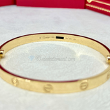 Cartier Love Bracelet Yellow Gold Size 20