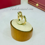 Cartier Panthere De Ring Yellow Gold Lacquered Size 51