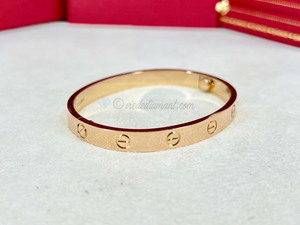 Cartier Love Bracelet Rose Gold Size 16