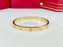 Cartier Love Bracelet Yellow Gold Size 17