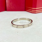 Cartier Love Bracelet White Gold Size 15