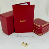 Cartier Love Hoop Earrings SM Yellow Gold
