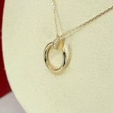 Cartier Juste Un Clou Necklace Yellow Gold Diamond 42 CM