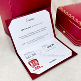 Cartier Love Bracelet White Gold Size 15