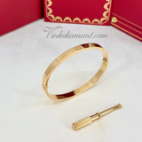 Cartier Love Bracelet Rose Gold Size 19
