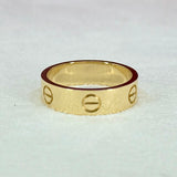 Cartier Love Ring Yellow Gold Size 56