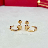 Cartier Juste Un Clou Earrings Rose Gold
