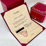 Cartier Love Ring SM Wedding Band White Gold Size 50