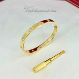 Cartier Love Bracelet Yellow Gold Size 16 10 Diamond