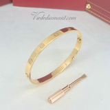 Cartier Love Bracelet Rose Gold Size 20