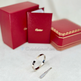 Cartier Love Bracelet White Gold Size 15
