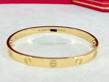 Cartier Love Bracelet Yellow Gold Size 19