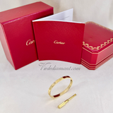 Cartier Love Bracelet Yellow Gold Size 17