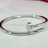 Cartier Juste Un Clou Bracelet White Gold Size 17