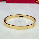Cartier Love Bracelet Yellow Gold Size 16