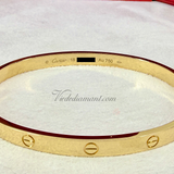 Cartier Love Bracelet Medium Yellow Gold Size 18